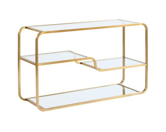 Silvia Console Table Gold - Image 2