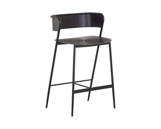 Keanu Counter Stool Gunmetal