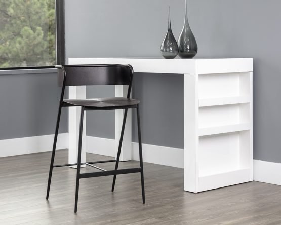 Keanu Counter Stool Gunmetal - Image 3