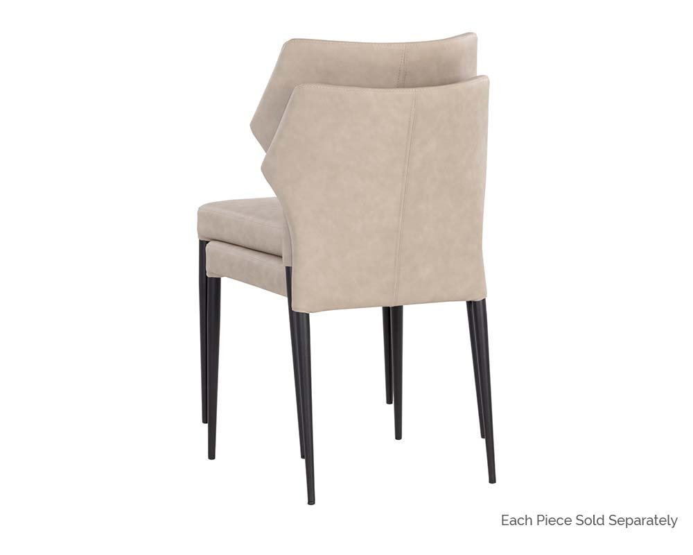 James Stackable Dining Chair Bounce Stone - Image 6