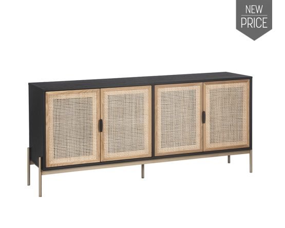 Avida Sideboard - Large Black - Image 2