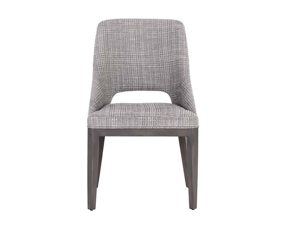 Estrada Dining Chair Naya Check Light Grey - Image 7