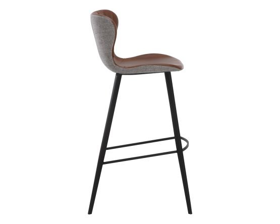 Arabella Barstool Bravo Cognac / November Grey - Image 8