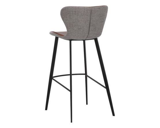 Arabella Barstool Bravo Cognac / November Grey - Image 2