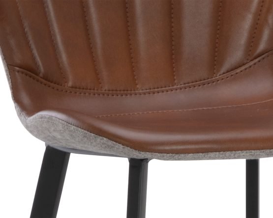 Arabella Barstool Bravo Cognac / November Grey - Image 4