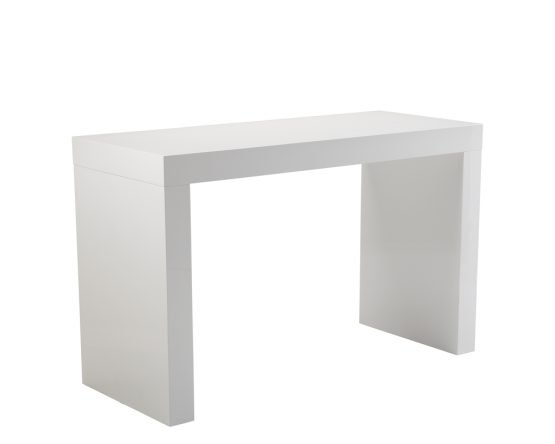 Faro Counter Table High Gloss White - Image 2