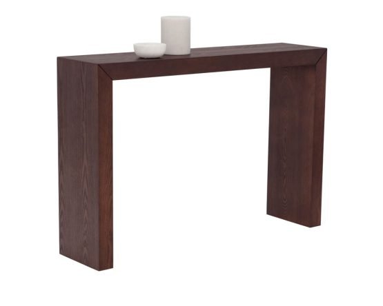 Arch Console Table Mahogany