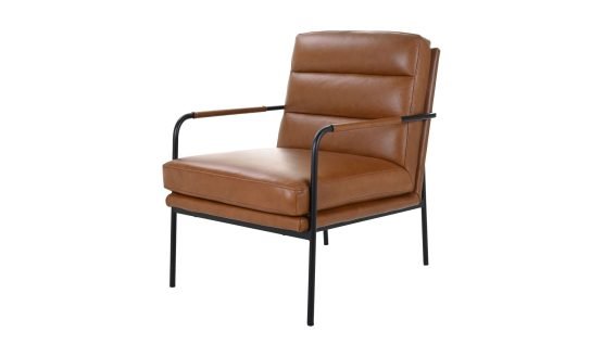 VERLAINE ARMCHAIR CHESTNUT BROWN