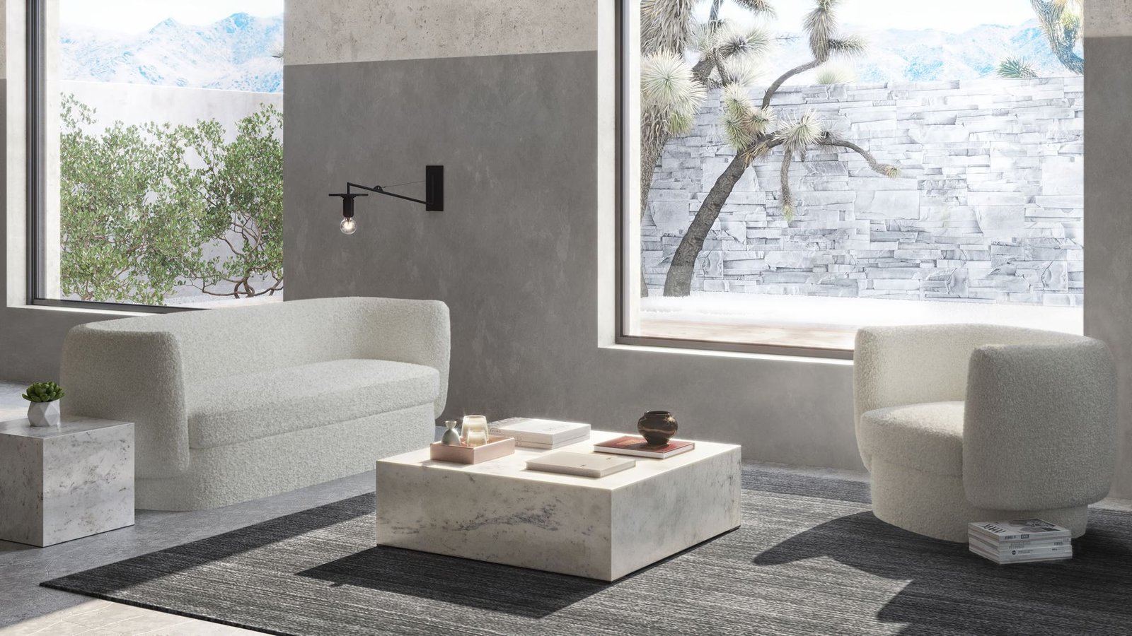 NASH COFFEE TABLE WHITE - Image 3