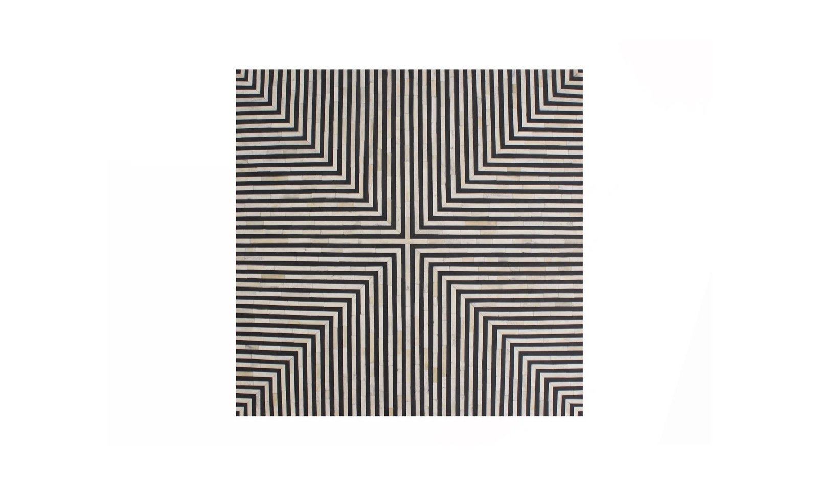 TERNING COFFEE TABLE BLACK AND WHITE MULTI - Image 3