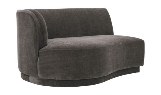YOON CHAISE LEFT UMBRA GREY - Image 2