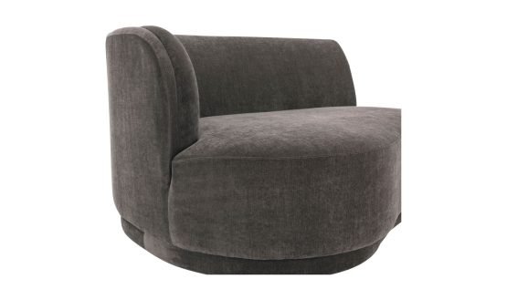 YOON CHAISE LEFT UMBRA GREY - Image 5