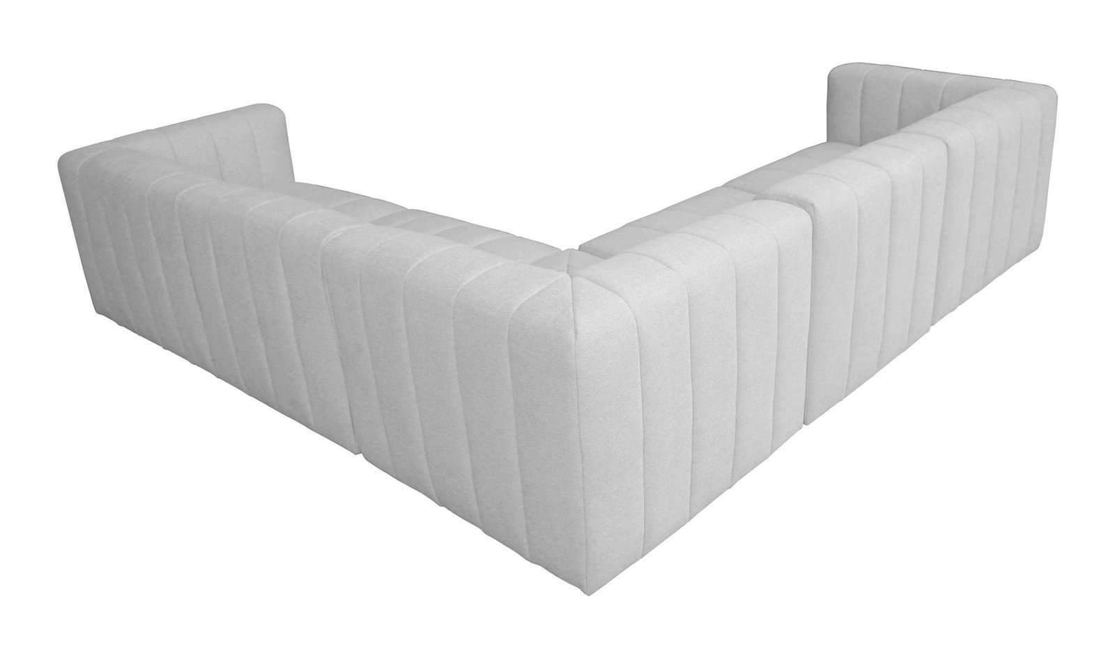 LYRIC CLASSIC L-MODULAR SECTIONAL OATMEAL BEIGE - Image 4