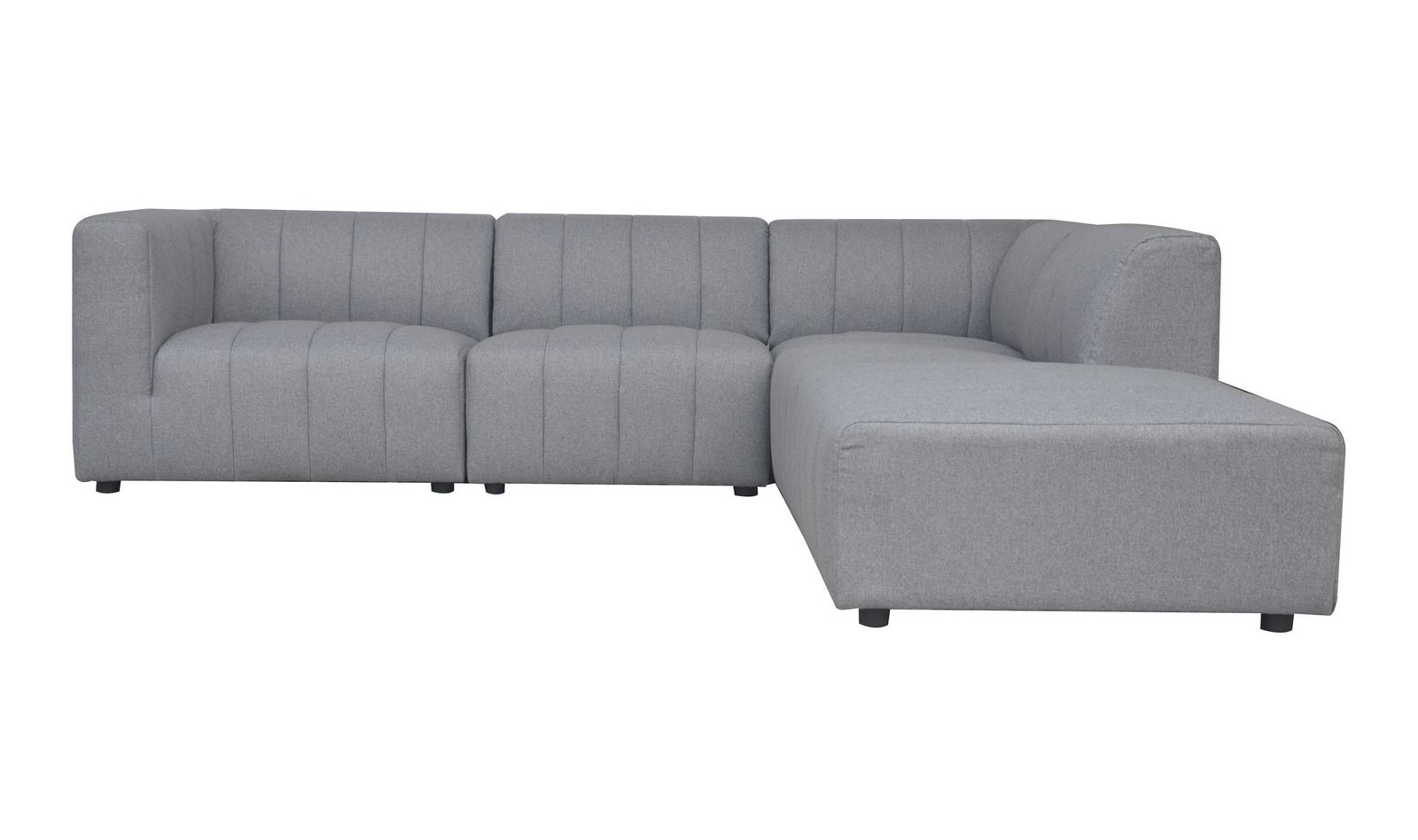 LYRIC DREAM MODULAR SECTIONAL RIGHT GREY