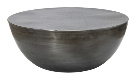 CONGA COFFEE TABLE ANTIQUE ZINC ANTIQUE NICKEL