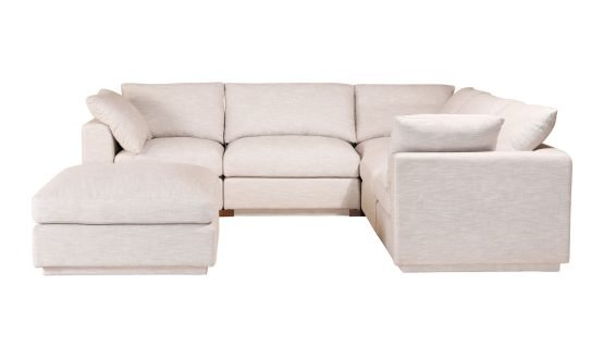 JUSTIN MODULAR SECTIONAL TAUPE
