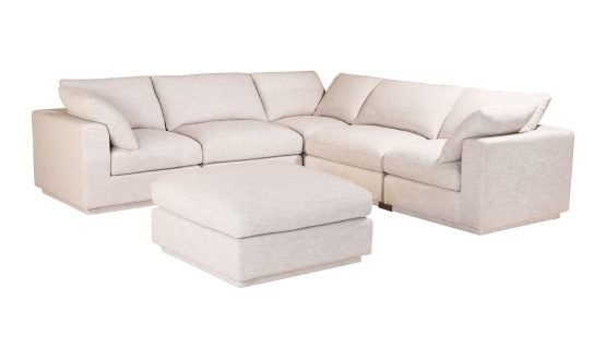 JUSTIN MODULAR SECTIONAL TAUPE - Image 2