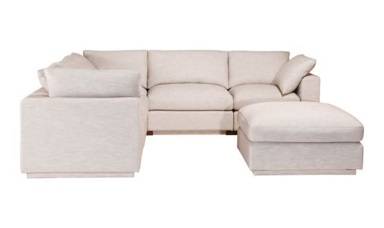 JUSTIN MODULAR SECTIONAL TAUPE - Image 3