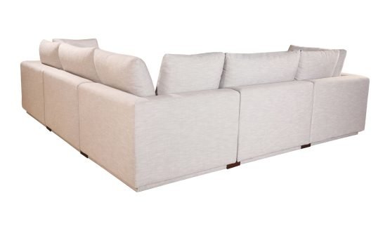 JUSTIN MODULAR SECTIONAL TAUPE - Image 4