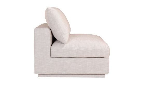 JUSTIN SLIPPER CHAIR LIGHT GREY - Image 5