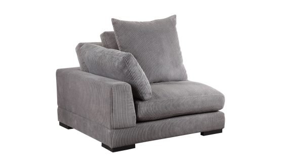 TUMBLE CORNER CHAIR CHARCOAL DARK GREY - Image 5