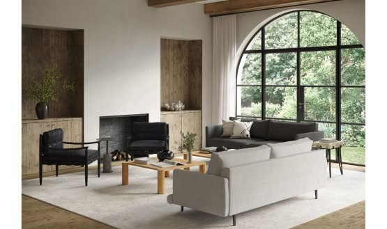 RAPHAEL SOFA CHARCOAL GREY - Image 3