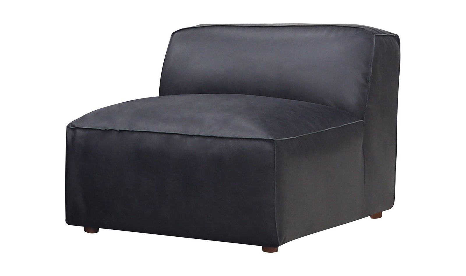 FORM SLIPPER CHAIR VANTAGE BLACK LEATHER - Image 3