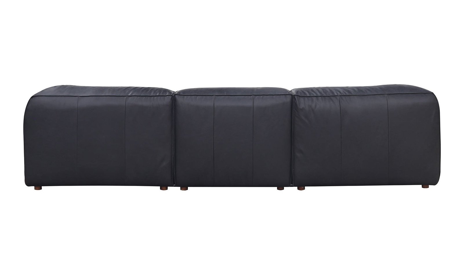 FORM LOUNGE MODULAR SECTIONAL LEATHER VANTAGE BLACK - Image 3