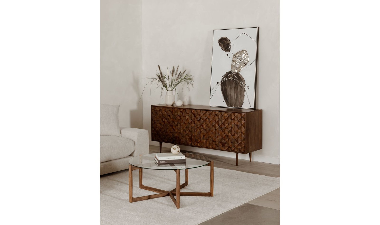 HETTA COFFEE TABLE BROWN - Image 3