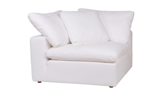 CLAY CORNER CHAIR CREAM WHITE - Image 2