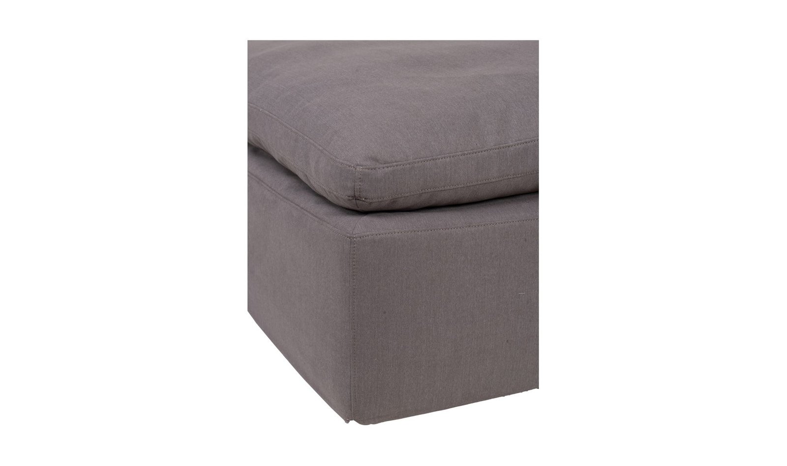 CLAY OTTOMAN LIGHT GREY - Image 5