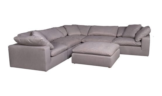 CLAY MODULAR SECTIONAL LIGHT GREY - Image 2