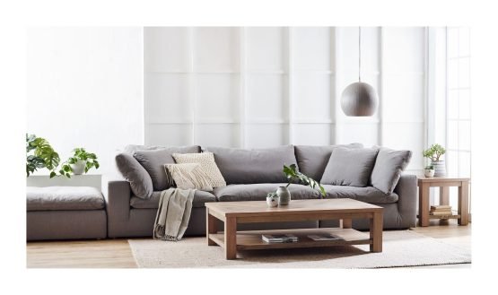CLAY MODULAR SECTIONAL LIGHT GREY - Image 5