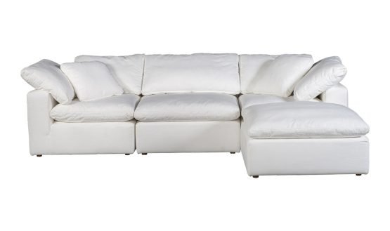 CLAY LOUNGE MODULAR SECTIONAL CREAM WHITE