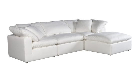 CLAY LOUNGE MODULAR SECTIONAL CREAM WHITE - Image 2