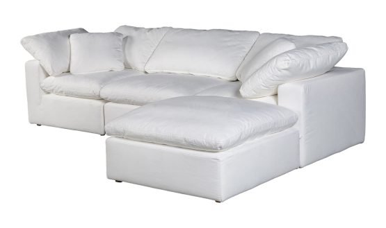 CLAY LOUNGE MODULAR SECTIONAL CREAM WHITE - Image 3