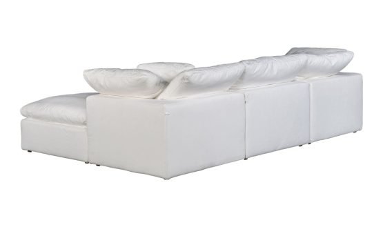 CLAY LOUNGE MODULAR SECTIONAL CREAM WHITE - Image 4