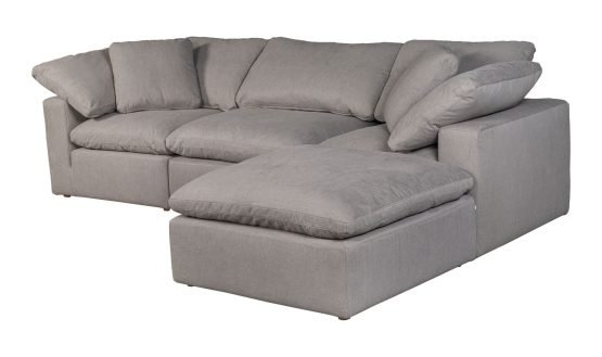 CLAY LOUNGE MODULAR SECTIONAL LIGHT GREY - Image 2