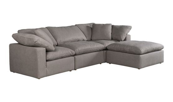 CLAY LOUNGE MODULAR SECTIONAL LIGHT GREY - Image 3