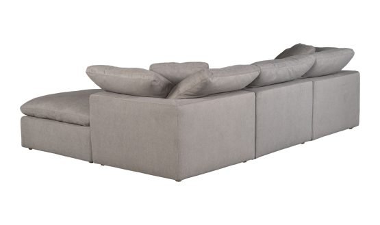 CLAY LOUNGE MODULAR SECTIONAL LIGHT GREY - Image 4
