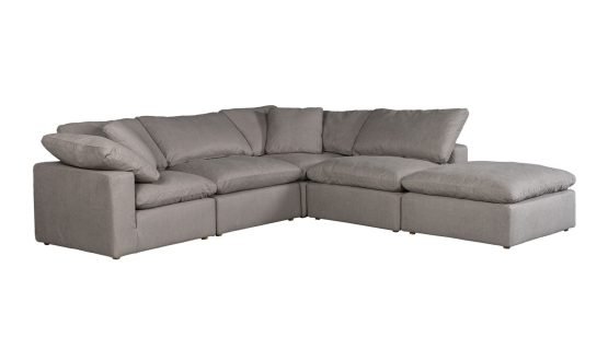 CLAY DREAM MODULAR SECTIONAL LIGHT GREY - Image 4