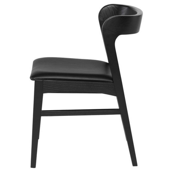 BJORN DINING CHAIR BLACK - Image 4