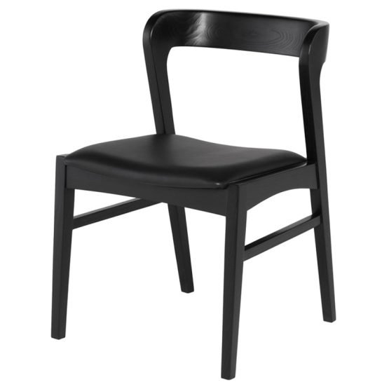 BJORN DINING CHAIR BLACK