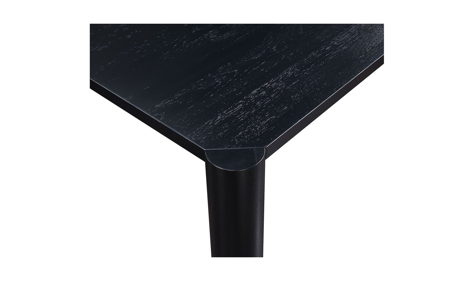 POST SMALL DINING TABLE BLACK - Image 3