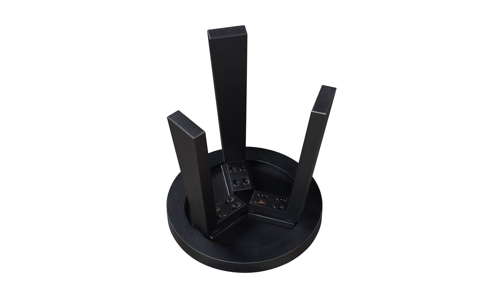 LUND STOOL BLACK OAK - Image 3