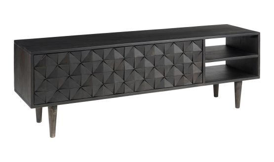 PABLO ENTERTAINMENT UNIT BLACK - Image 3