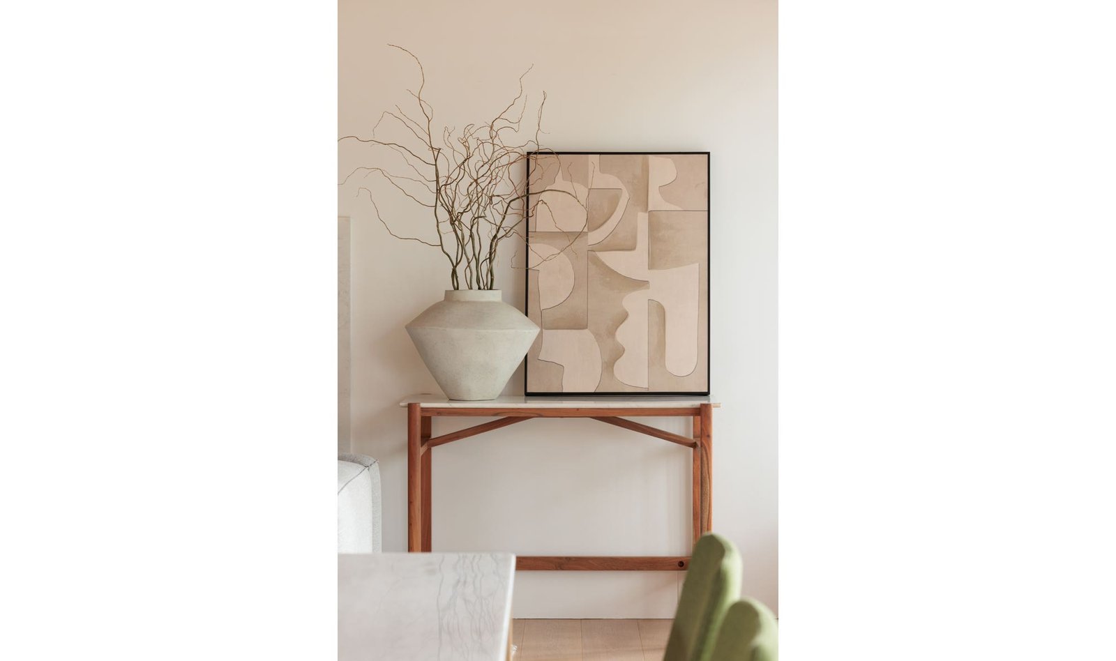 RAJA MEDIUM DECORATIVE VESSEL WHITE - Image 5
