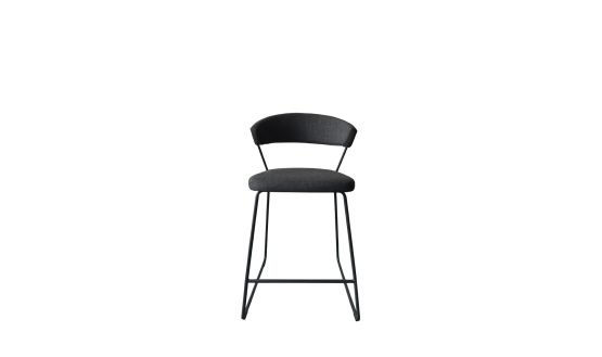 ADRIA COUNTER STOOL DARK GREY
