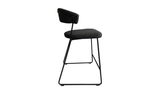 ADRIA COUNTER STOOL DARK GREY - Image 3