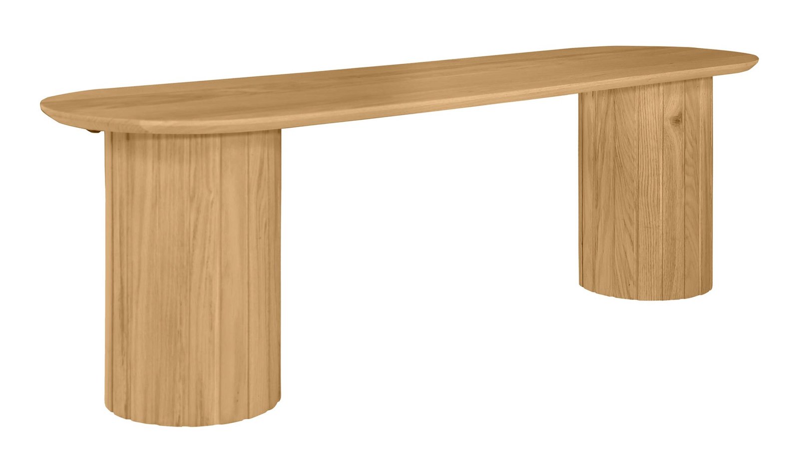 POVERA DINING BENCH OAK NATURAL - Image 3